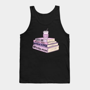 Books and coffee l Book bookworm Tank Top